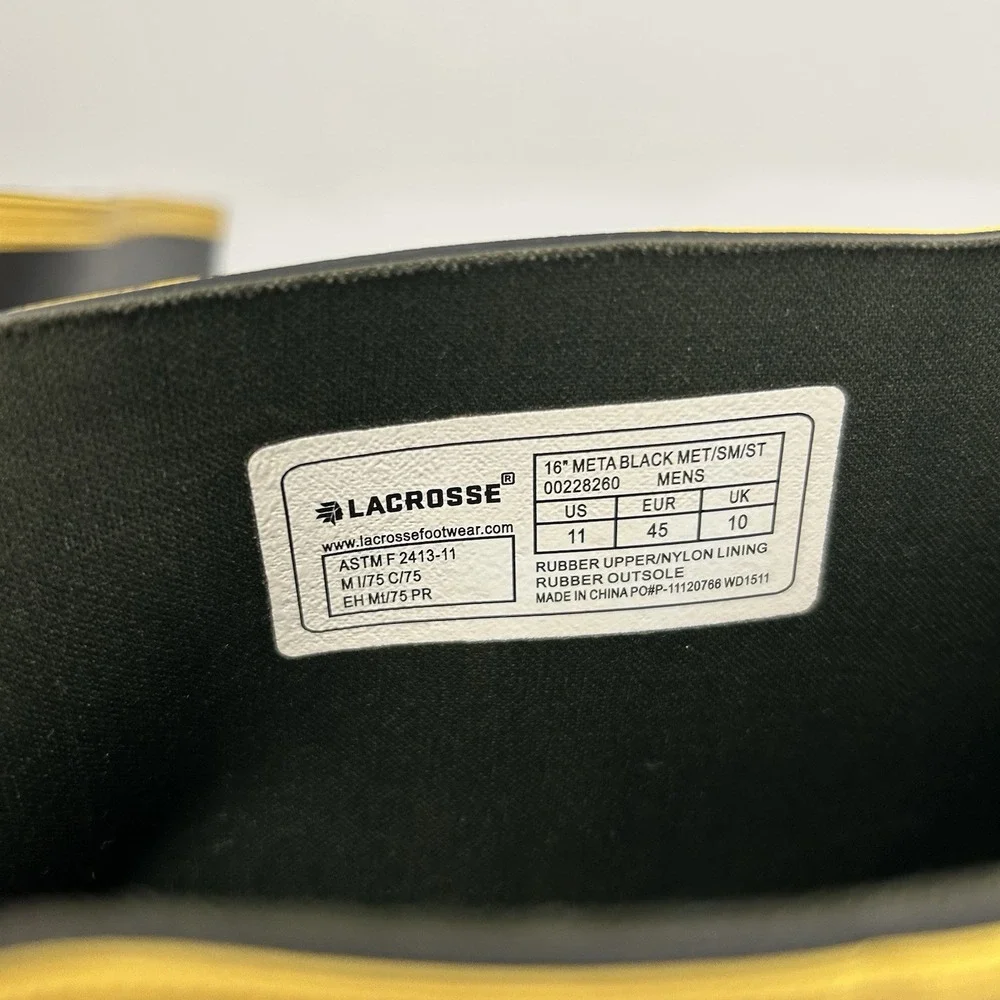 LaCrosse Steel Toe 16